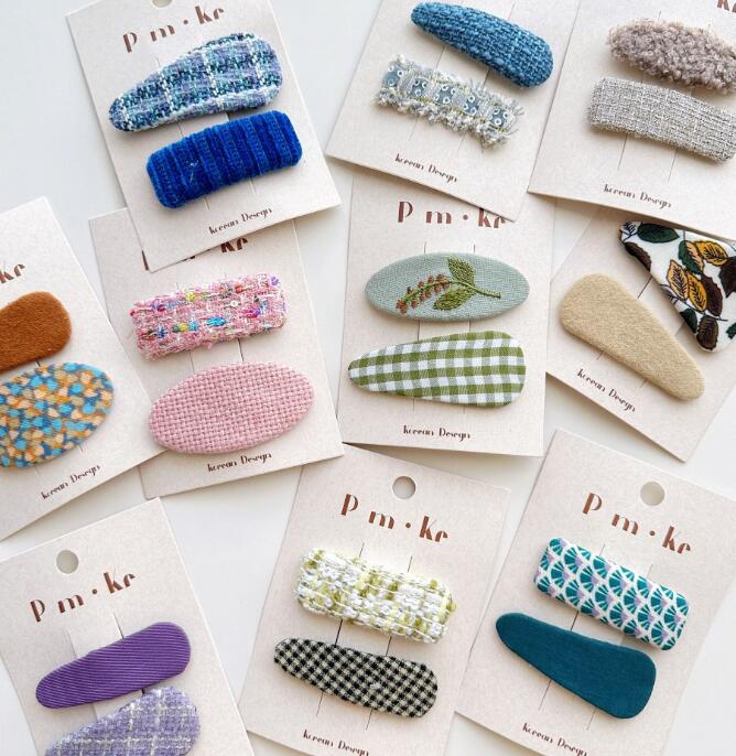 子供用★キッズ★髪飾り★まとめ髪用★ヘアアクセサリー★ヘアピン★2枚入り★多色