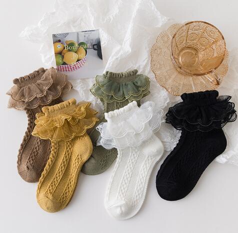 2023★新作★可愛い★子供靴下★ソックス★通気★