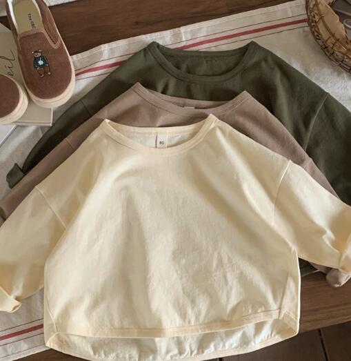 春新作★キッズ用アパレル★Tシャツ★長袖★80-130