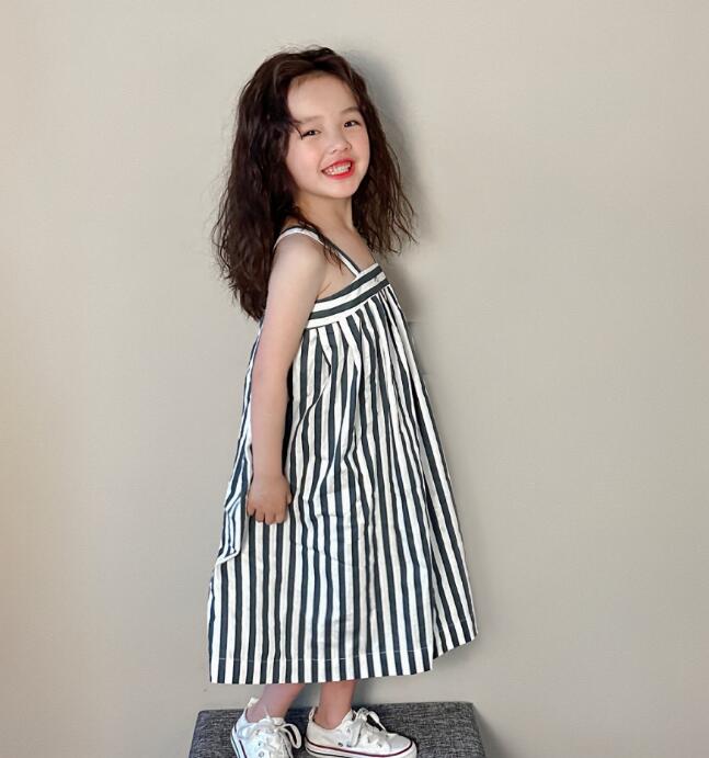 2023★春新作★韓国風子供服★吊りワンピース★90-140CM