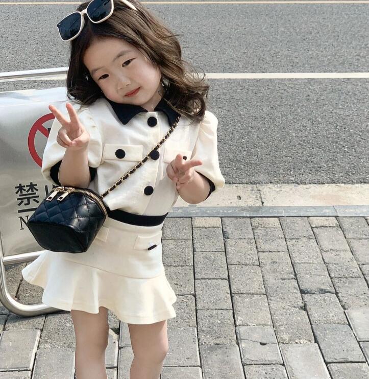 2023年★子供服　トップス+スカート　セットアップ★90-140cm★