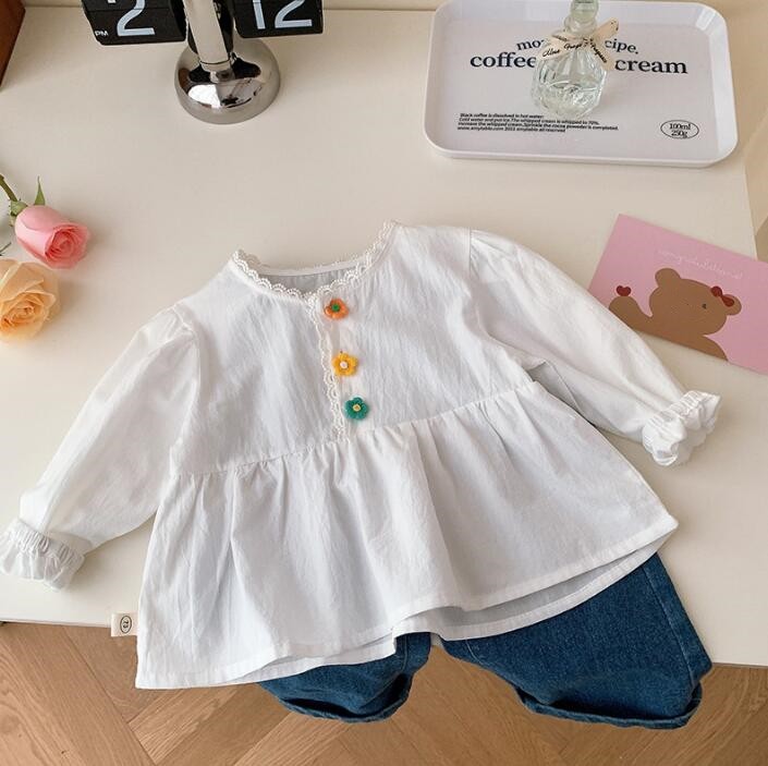 2023★春新作★韓国風子供服★トップス★シャツ★73-130CM