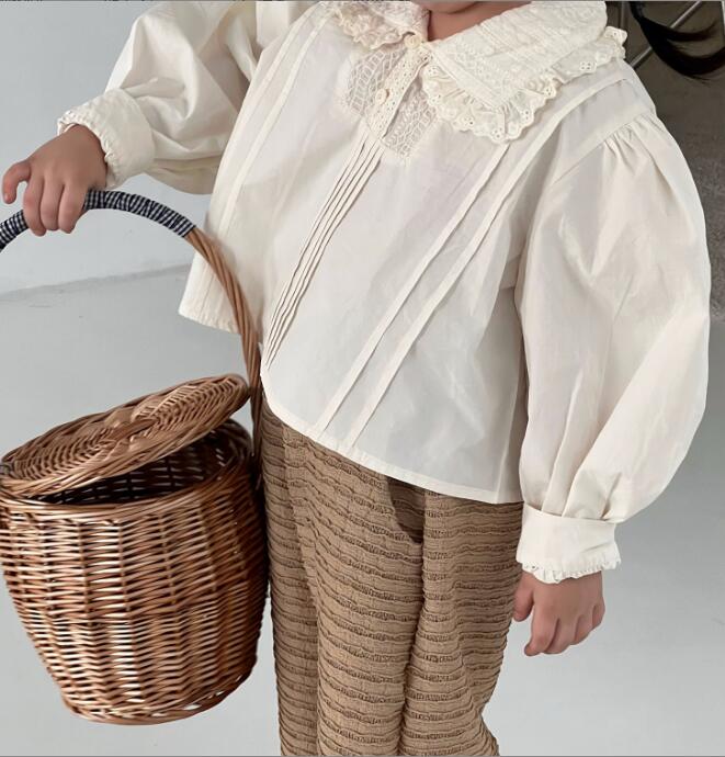2023★春新作★韓国風子供服★トップス★シャツ★80-140CM