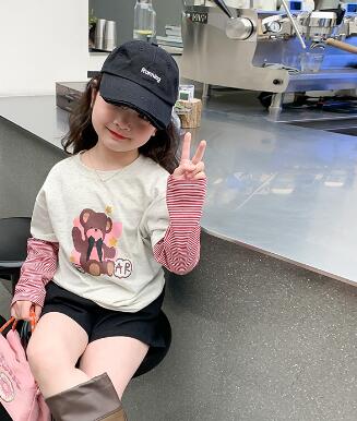 ★夏新作★キッズ用アパレル★Tシャツ★4色★80-150