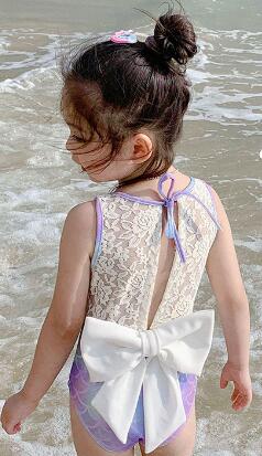 2023年新作★キッズ用アパレル　水着★帽子付き★90-140