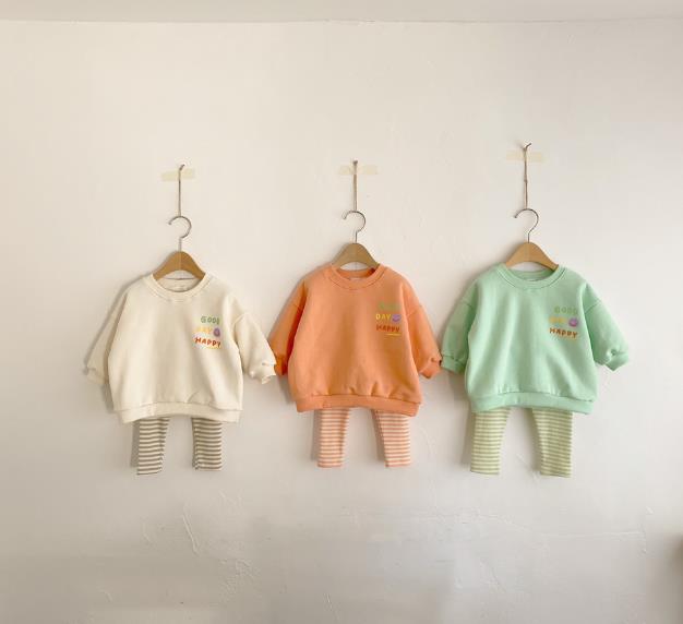 2023春新品★子供服　トップス　長袖　80-130cm★3色