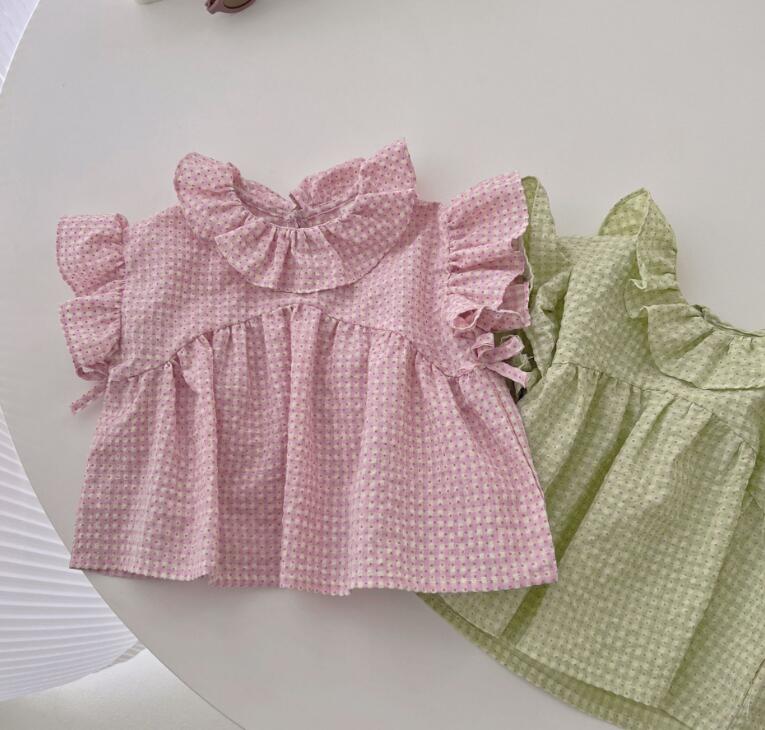 2023夏新品★子供服　トップス★80-130cm★2色