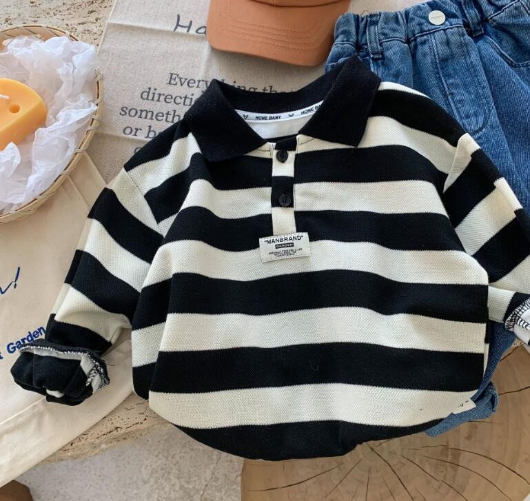 2023★春新作★韓国風子供服★トップス★ポロシャツ★90-140CM