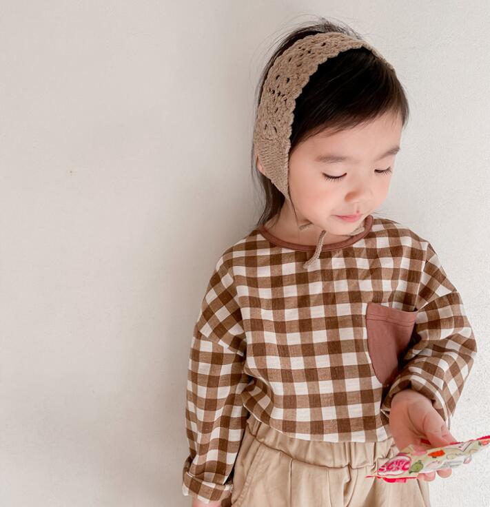 子供服★ワイシャツ★トップス★韓国風子供服★キッズ★男女兼用★2色★80-130CM