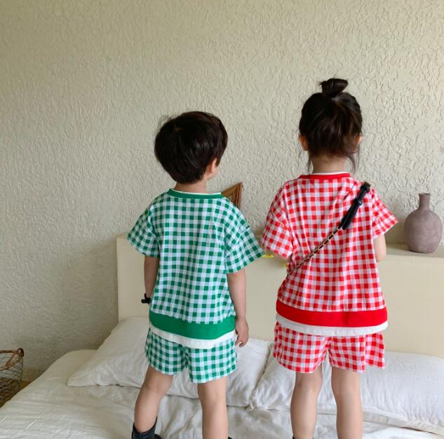 子供服★トップス+パンツ★セットアップ★男の子　女の子★韓国風子供服★2色★80-140CM