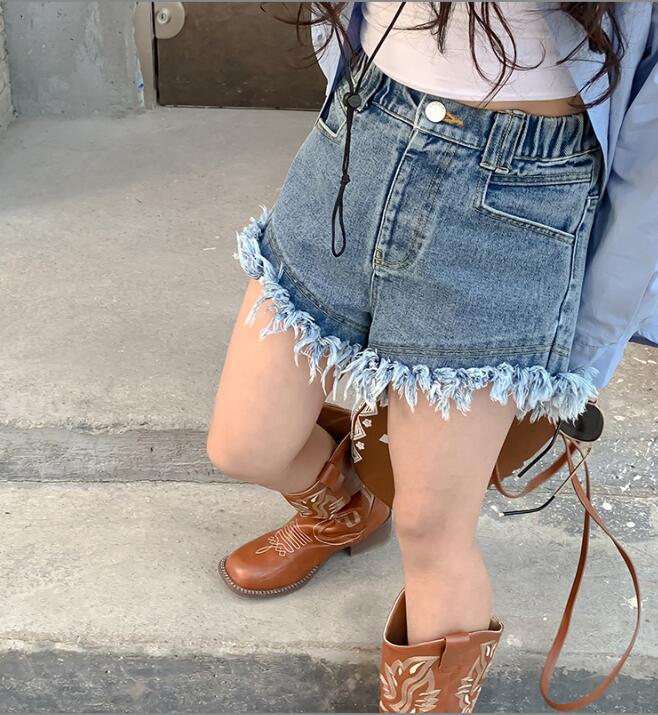 2023★春夏新作★韓国風子供服★ショートズボン★ジーンズ★110-170CM