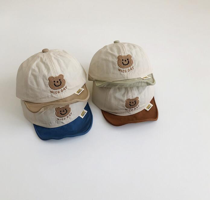 子供用★帽子★キャップ★野球帽★男女兼用★日焼け防止★ベビー★可愛い★速乾★4色