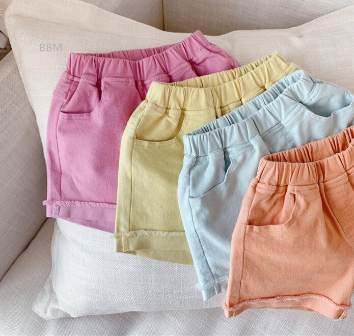 2023★春夏新作★韓国風子供服★ボトムス★ショートズボン★4色80-130CM