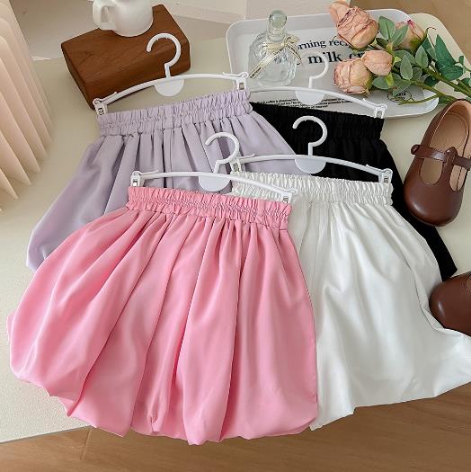 2023夏新品★子供服　ボトムス　ショートパンツ　90-140cm★4色