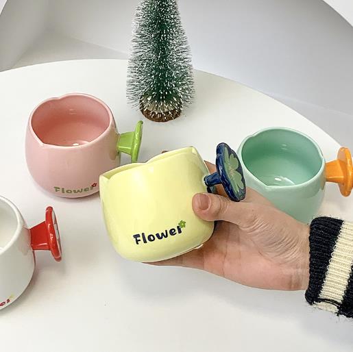 新品★セラミックス　マグカップ　コーヒーカップ　ティーカップ★4色