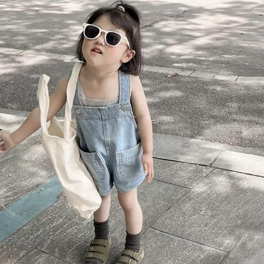 2023夏新品★子供服　キャミソール&サロペット　分けて販売　80-140cm