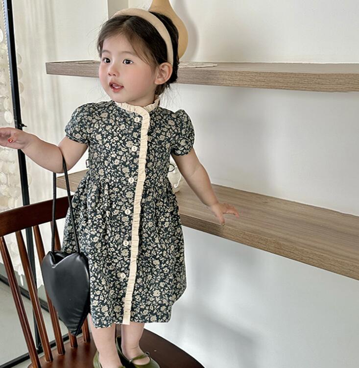 2023年★子供服　ワンピース★90-140cm★