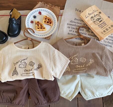 夏新作★キッズ用アパレル★Tシャツ★80-130