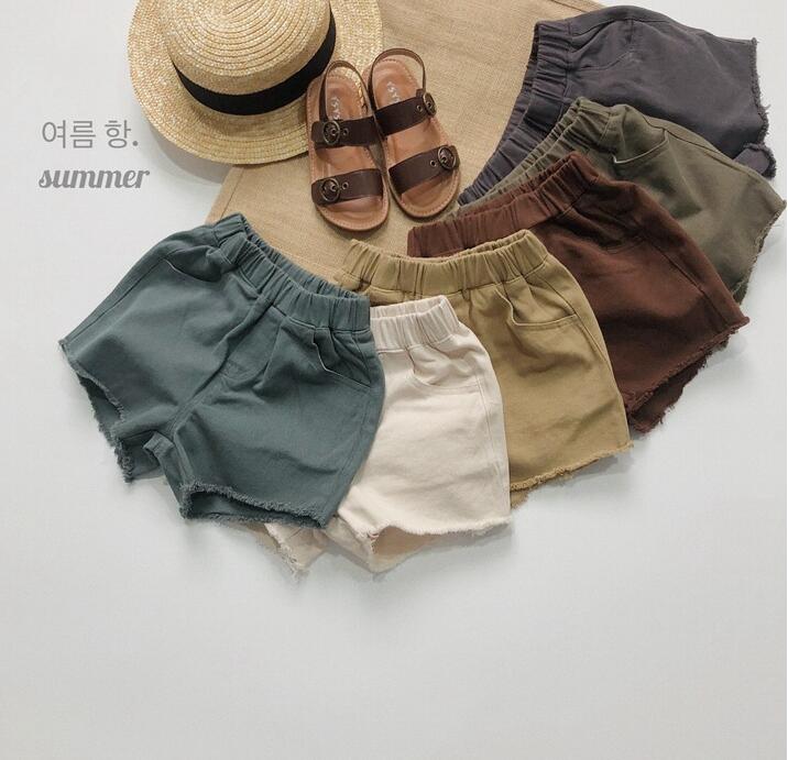 2023新品★子供服　ショートズボン★80-130cm★6色