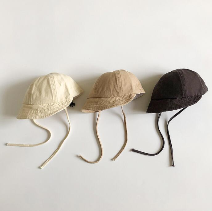 子供用★帽子★キャップ★野球帽★男女兼用★日焼け防止★韓国風★無地★4色