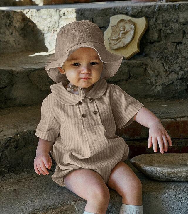 2023★春夏新作★韓国風ベビー服★ロンパース★2色66-90CM