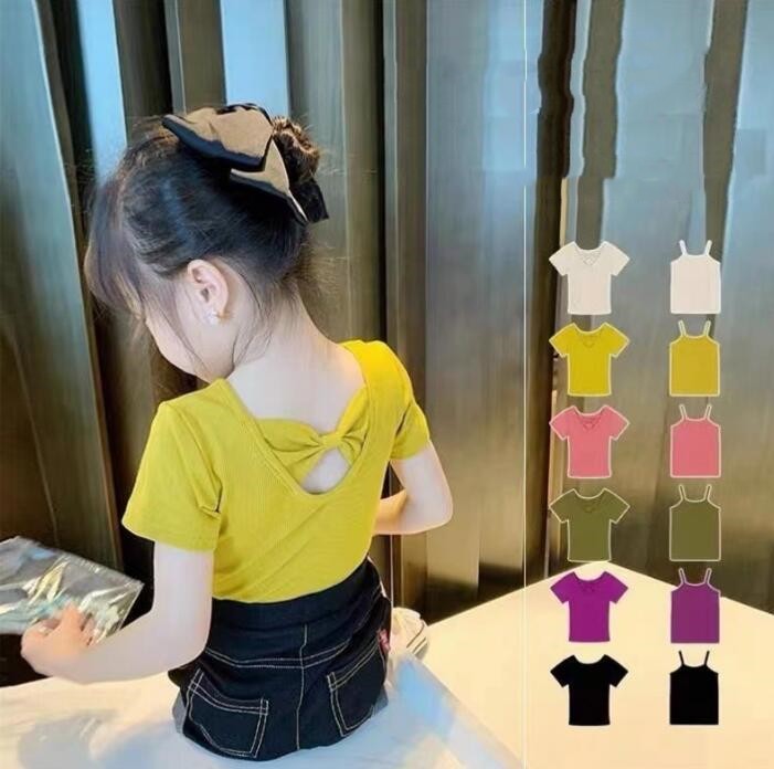 2023★春夏新作★韓国風子供服★Tシャツ★トップス★6色90-140CM