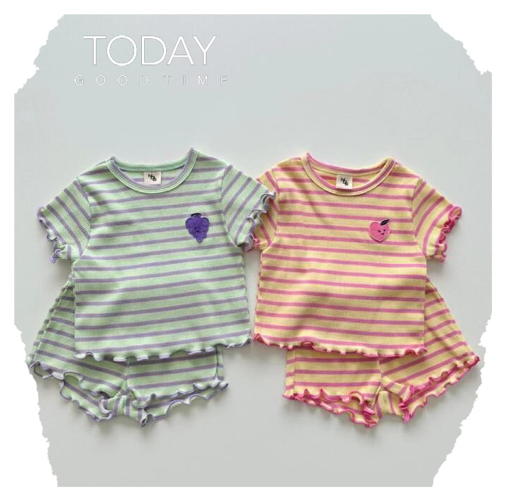 子供服★トップス+パンツ★セットアップ★韓国風子供服★ベビー★男女兼用★2色★73-100CM