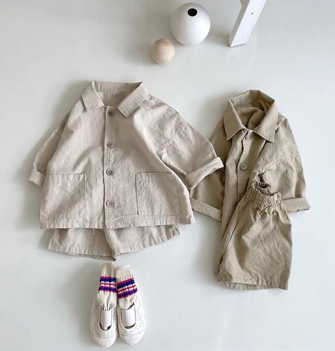 2023★春夏新作★韓国風子供服★トップス+ズボン2セット★2色70-120CM