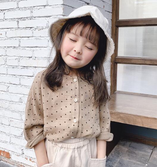 2023★春新作★韓国風子供服★シャツ★2色80-130CM