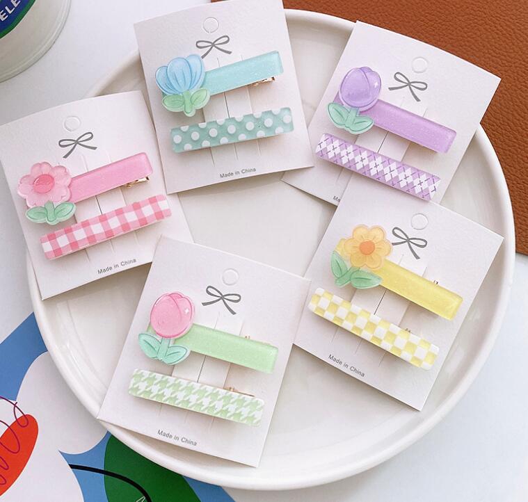 新型★韓国ファッション★髪飾り　ヘアビン★アクセサリー★5種