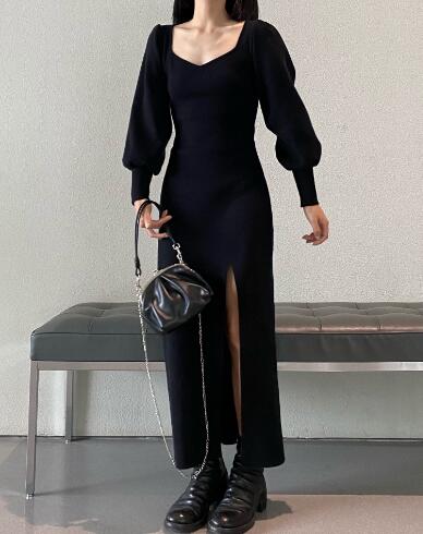 2023新型★レディース服　ニットワンピース★S〜M　