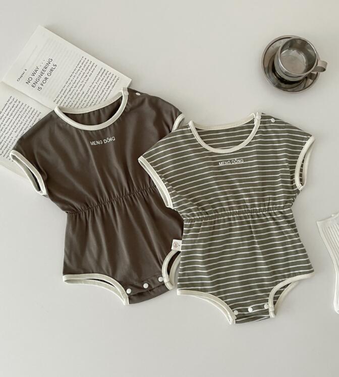 2023★春夏新作★韓国風ベビー服★ロンパース★2色66-90CM