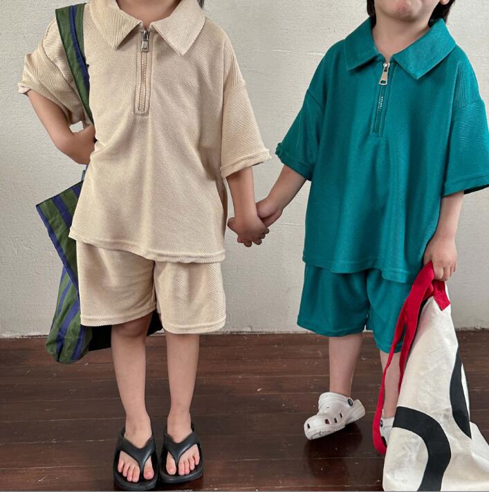 2023★春夏新作★韓国風子供服★トップス+ズボン2セット★2色80-150CM