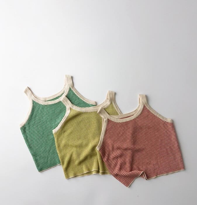 2023★春夏新作★韓国風子供服★ベスト★3色80-130CM