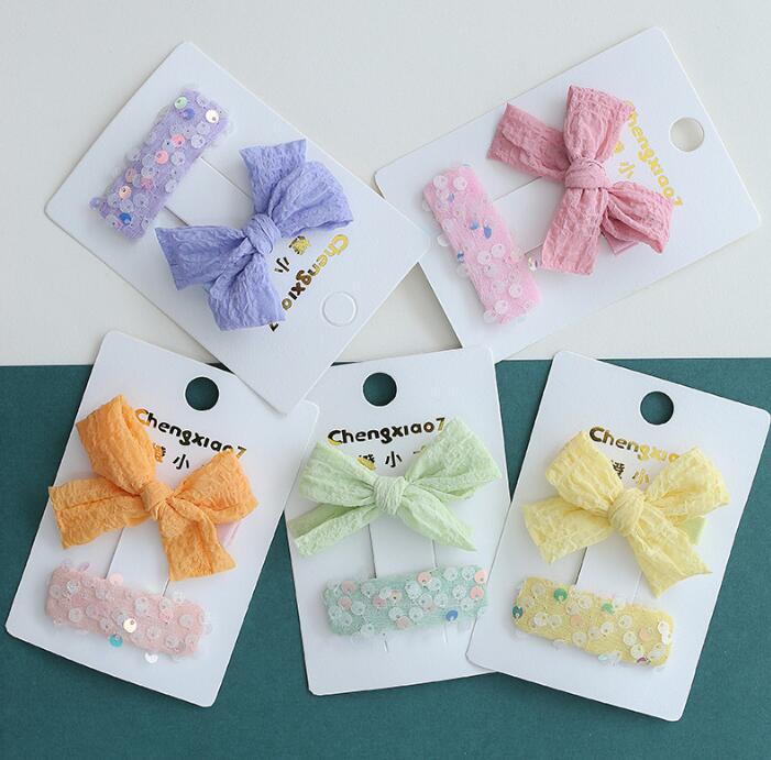 子供用★ヘアピン★髪飾り★まとめ髪用★ヘアアクセサリー★韓国風★2枚入り★多色