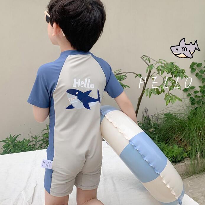 子供服★水着★連体服★速乾★韓国風子供服★キッズ男の子★90-150CM