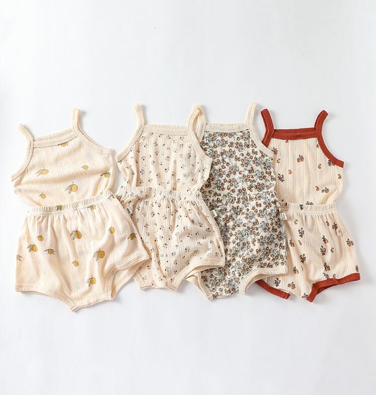 2023★春夏新作★韓国風ベビー服★トップス+ズボン2セット★4色73-100CM