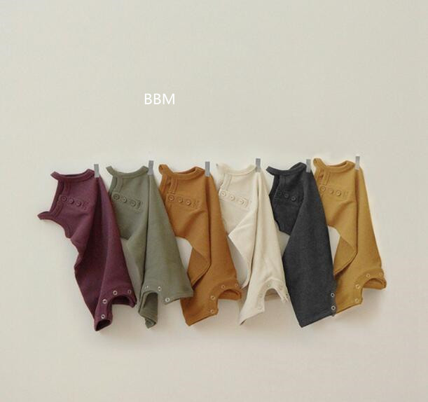 2023★春夏新作★韓国風子供服★ロンパース★5色66-90CM