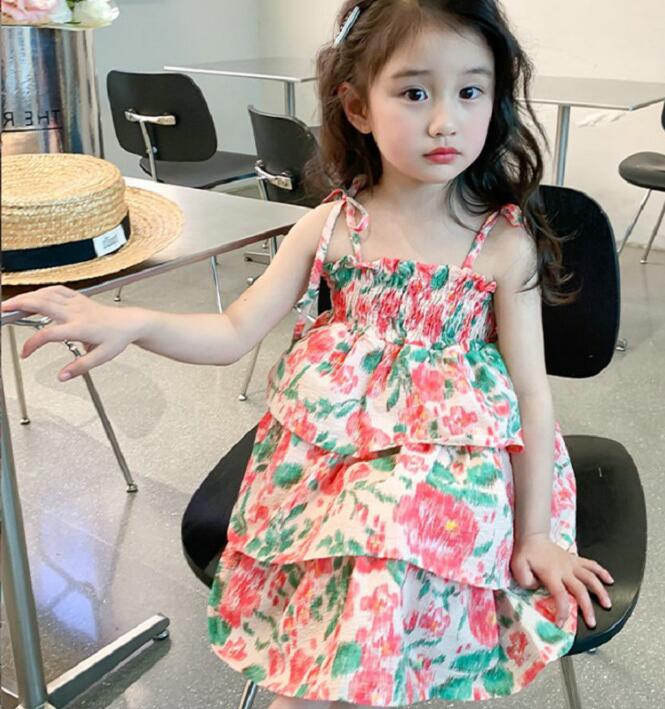 2023★春夏新作★韓国風子供服★ワンピース★7-15