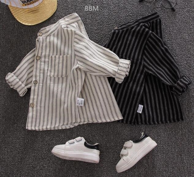 2023★春秋新作★韓国風子供服★シャツ★カジュアル★2色80-120CM