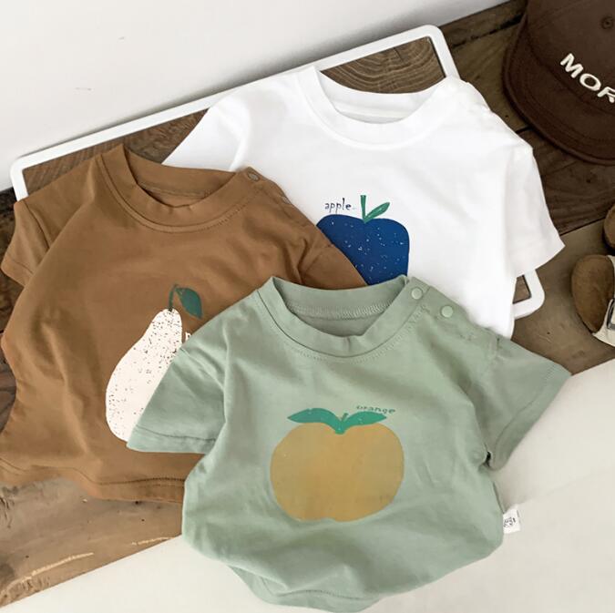 子供服★トップス★Tシャツ★半袖★ベビー★カジュアル★3色★66-100CM