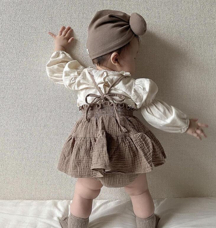 2023夏新品★ベビー服★サロペットロンパース★66-90cm★4色