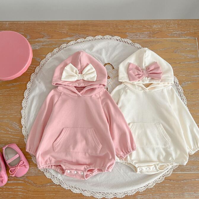 初秋★子供服★ロンパース★連体服★韓国風子供服★ベビー★長袖★2色★66-100CM