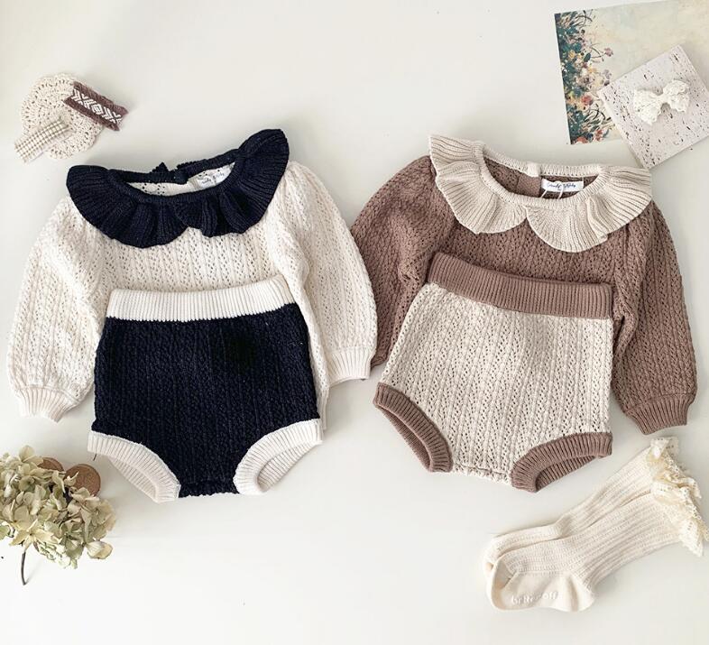 2023秋新作Cu★子供服　セーター+ズボン　セット★73-110cm★