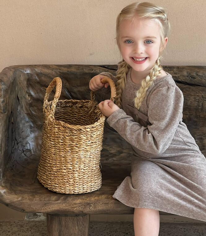 2023年秋新品★子供服　ワンピース★90-150cm★2色