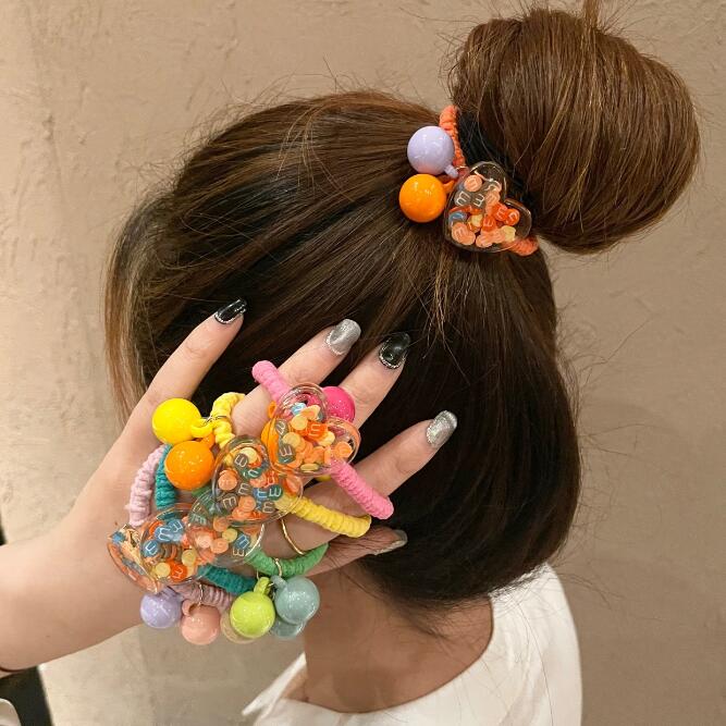 髪飾り★まとめ髪用★ヘアアクセサリー★レディース★ヘアゴム★多色