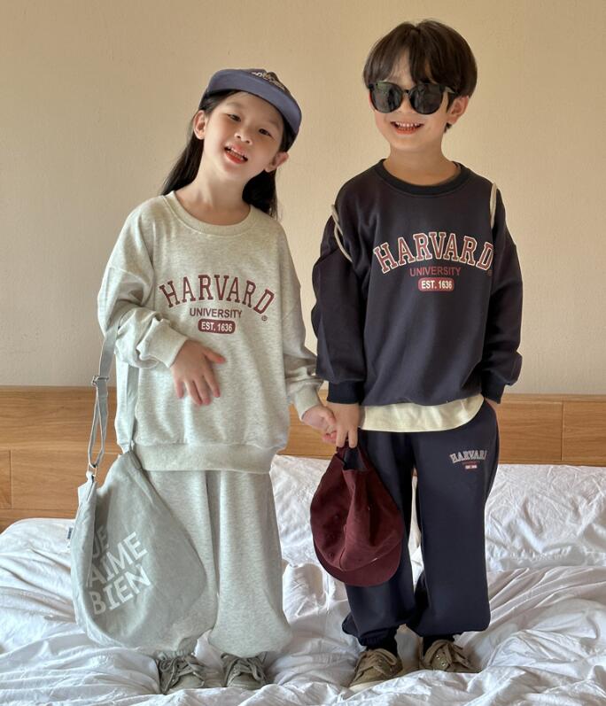 2023秋新作★子供服　トップス+ズボン　セット★90-140cm★3色