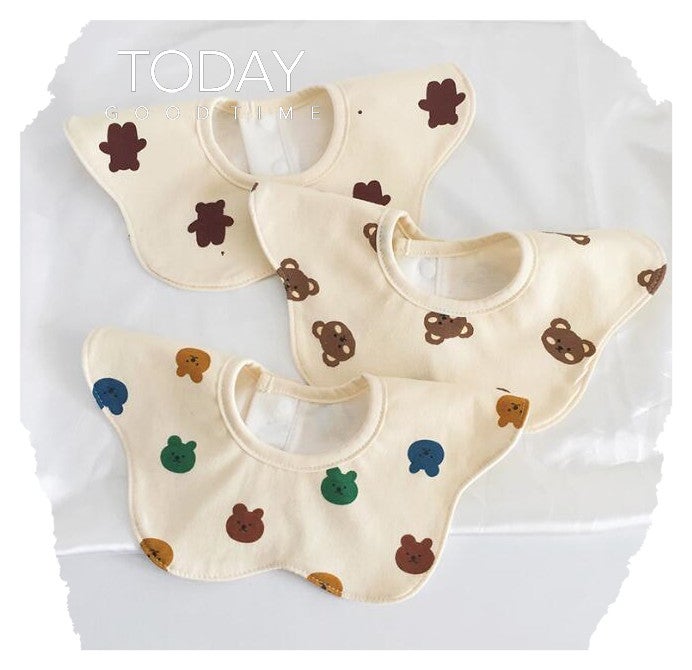 よだれかけ★子供用★涎掛け★ベビー向け★赤ちゃん用★韓国風★3枚入り★可愛い