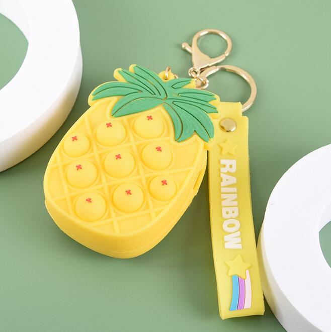 キーホルダー★キーリング★バッグチャーム★ペンダント★ストレス解消★ミニバッグ★2色