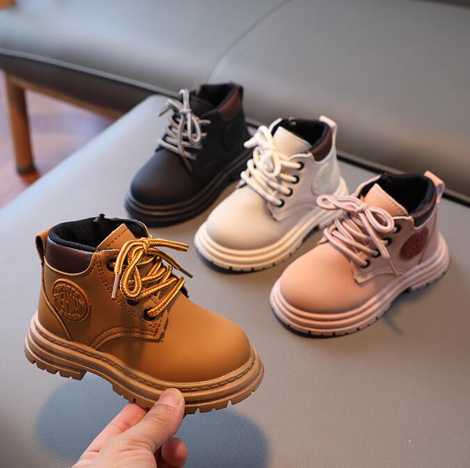 靴★子供靴★キッズ靴★ショートブーツ★男の子　女の子★カジュアル★4色★21-36#